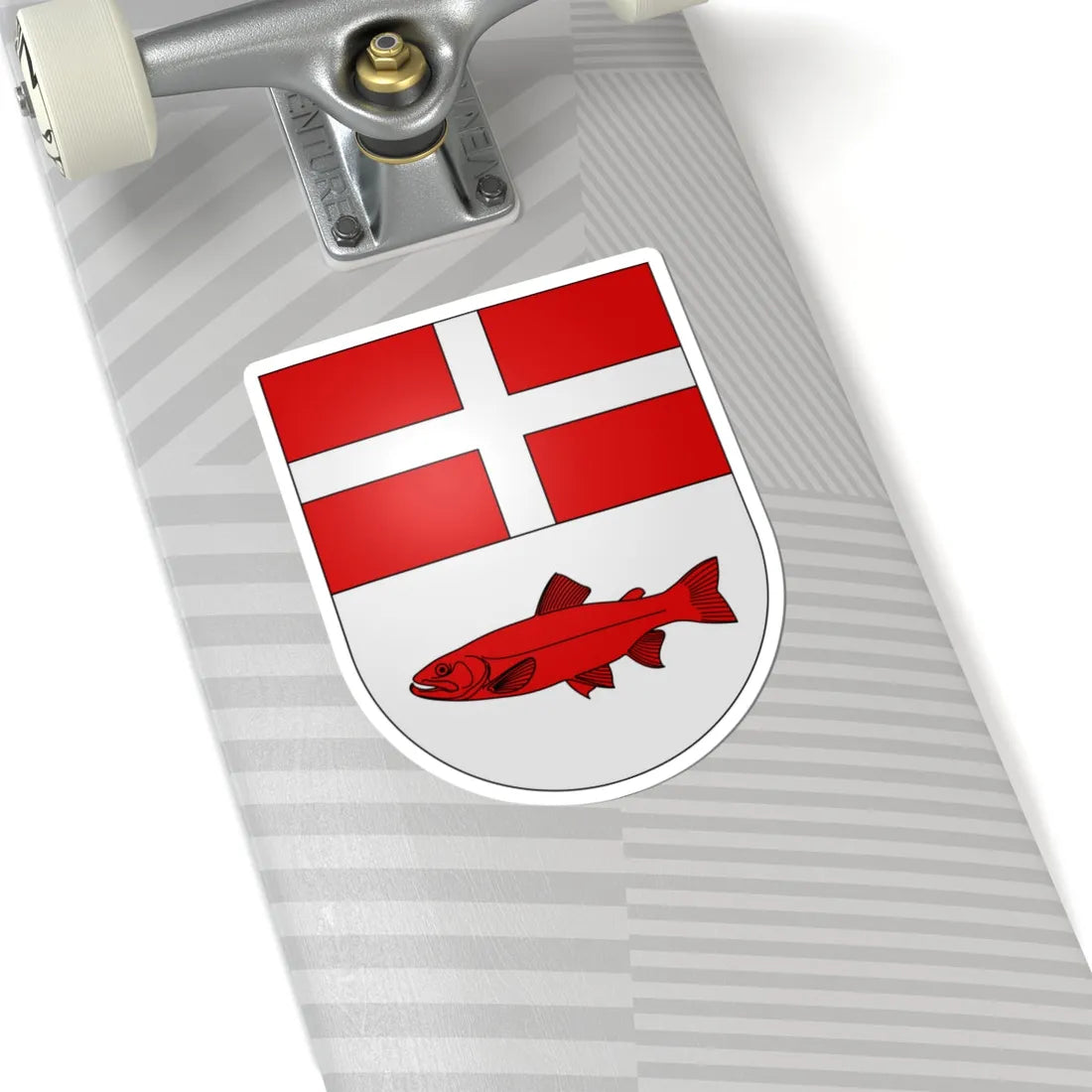 Agno-coat of arms (Switzerland) (Coat of Arms) STICKER Vinyl Kiss-Cut Decal - The Sticker Space