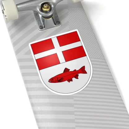 Agno-coat of arms (Switzerland) (Coat of Arms) STICKER Vinyl Kiss-Cut Decal - The Sticker Space