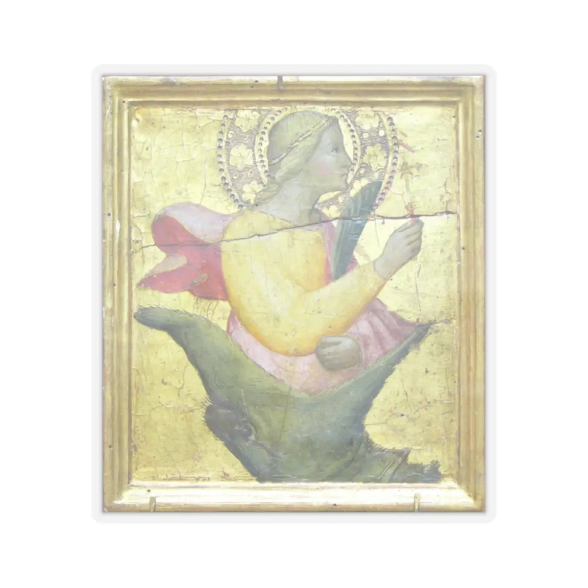 SKU:TSS-STICK-GNLGDD-2X2 Sizes:2" × 2" Types:Transparent