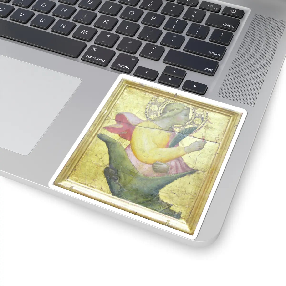 SKU:TSS-STICK-GNLGDD-4X4-1N0BS Sizes:4" × 4" Types:White