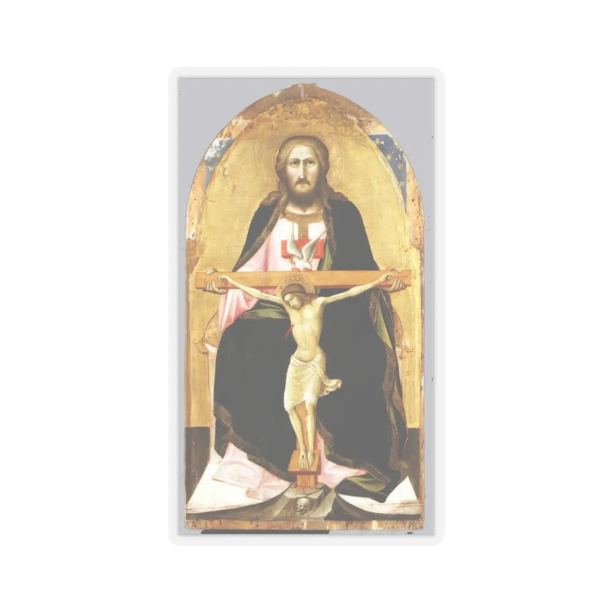 SKU:TSS-STICK-GNLGDD-4X4-1N0BT Sizes:4" × 4" Types:Transparent