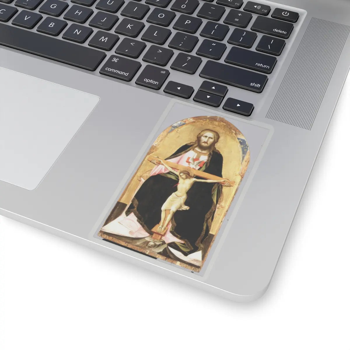 SKU:TSS-STICK-GNLGDD-4X4-1N0BT Sizes:4" × 4" Types:Transparent