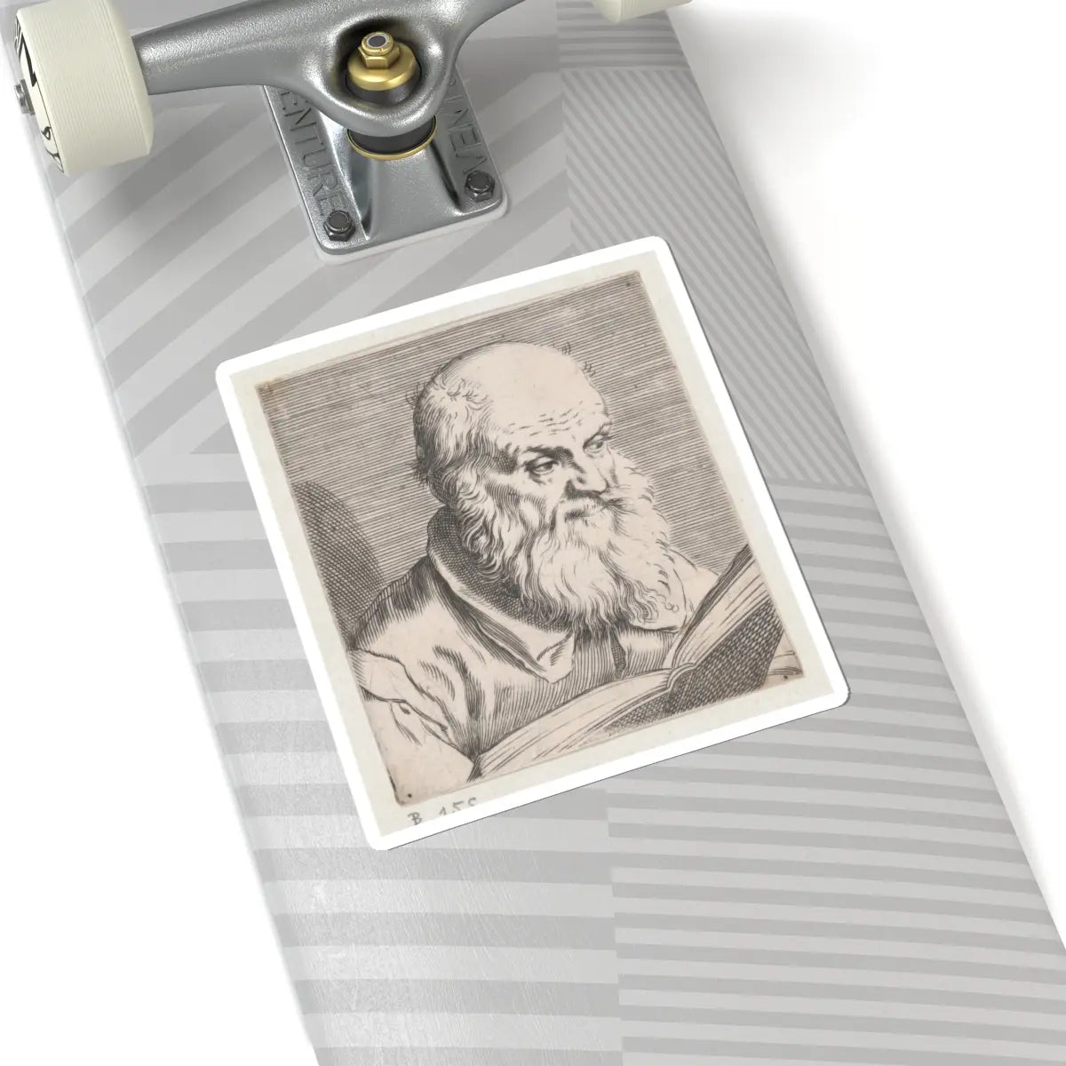 SKU:TSS-STICK-GSTCRR-6X6-5 Sizes:6" × 6" Types:White