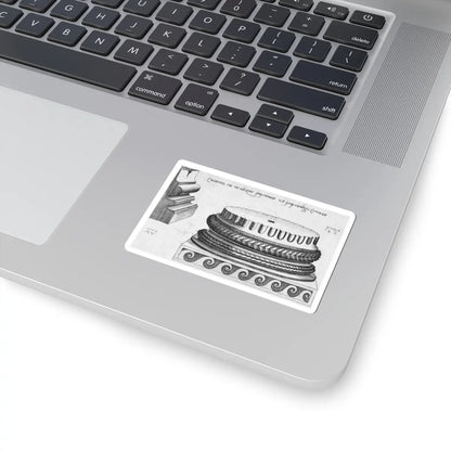 SKU:TSS-STICK-GSTVNZ-3X3-38 Sizes:3" × 3" Types:White