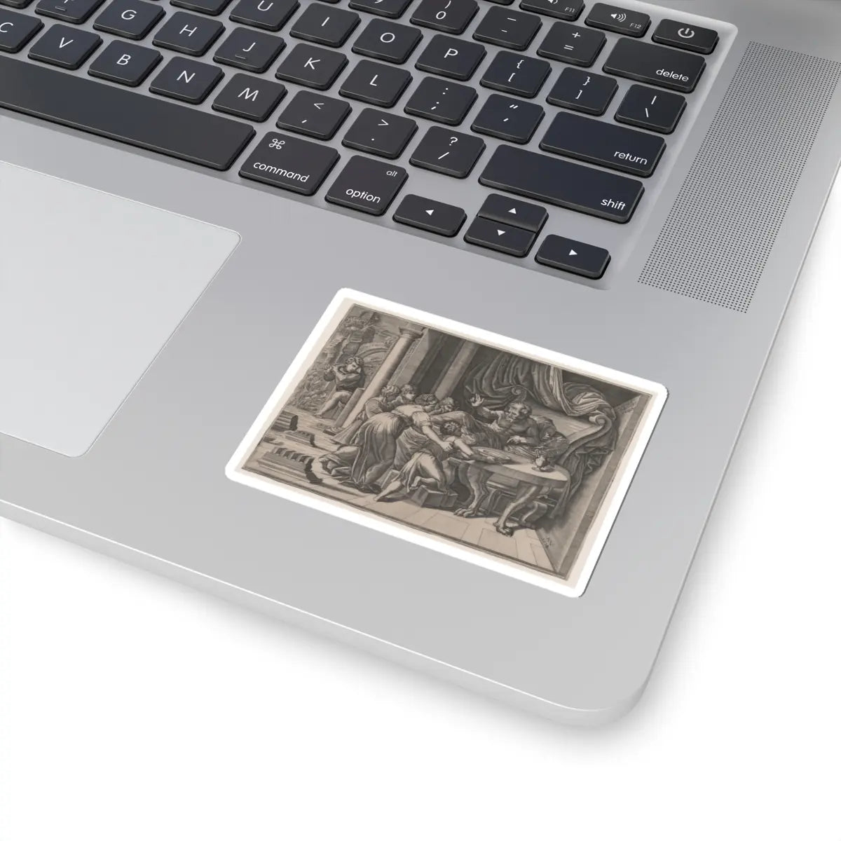 SKU:TSS-STICK-GSTVNZ-3X3-44 Sizes:3" × 3" Types:White