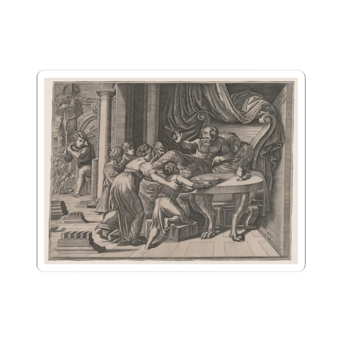 SKU:TSS-STICK-GSTVNZ-4X4-44 Sizes:4" × 4" Types:White