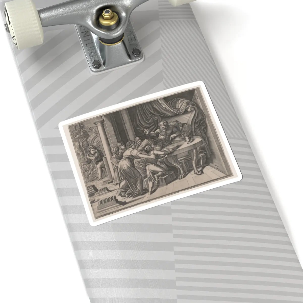 SKU:TSS-STICK-GSTVNZ-6X6-44 Sizes:6" × 6" Types:White