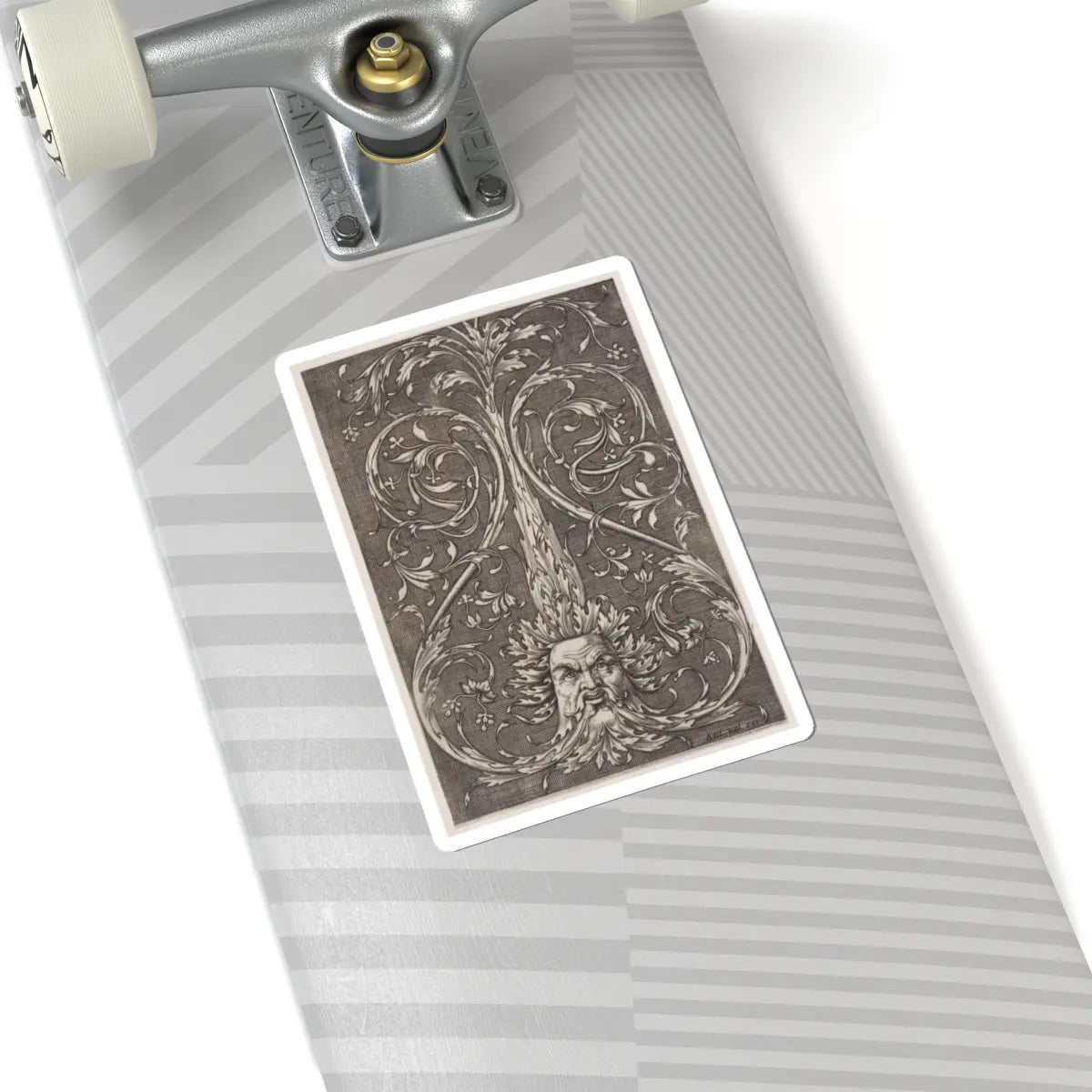 SKU:TSS-STICK-GSTVNZ-6X6-55 Sizes:6" × 6" Types:White