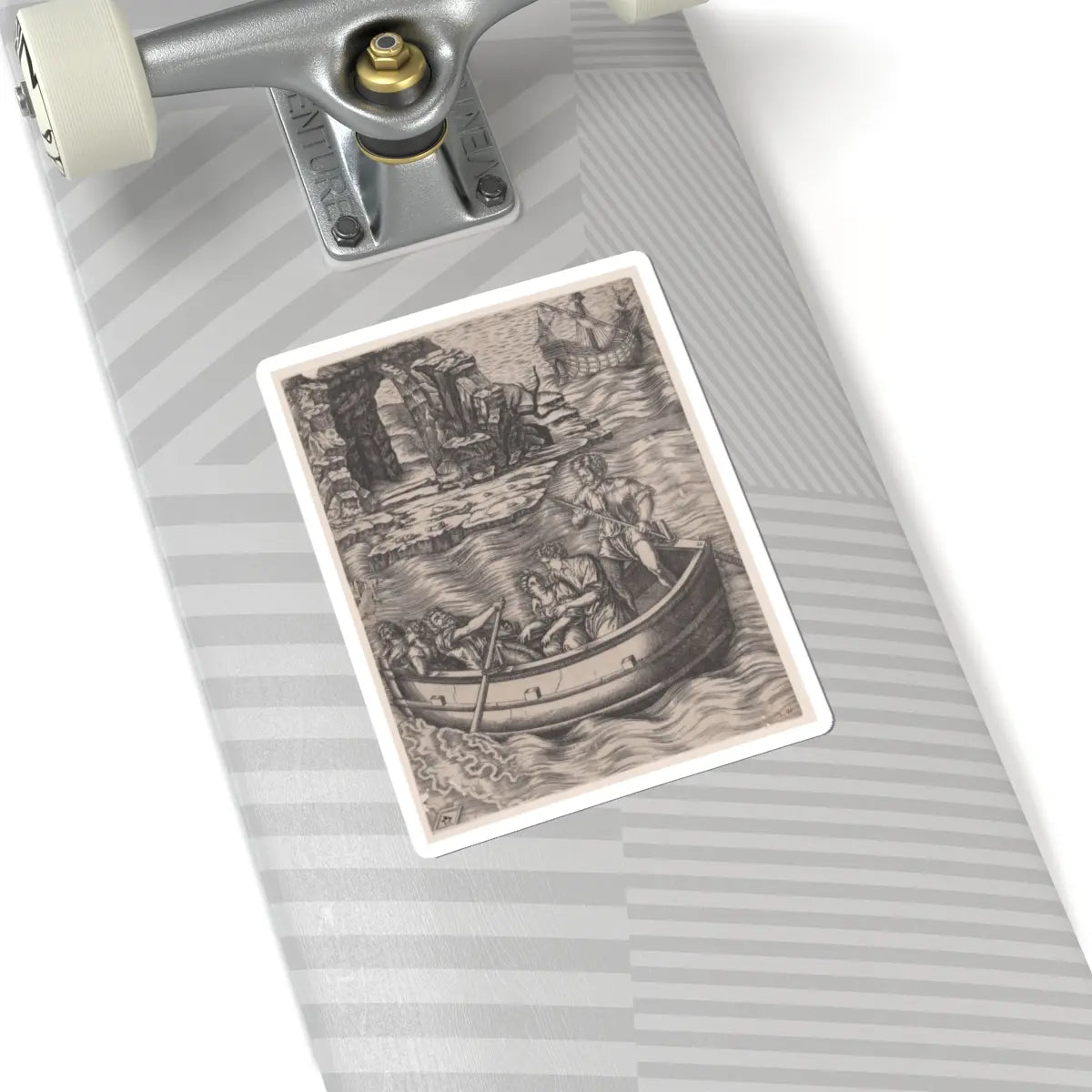 SKU:TSS-STICK-GSTVNZ-6X6-90 Sizes:6" × 6" Types:White