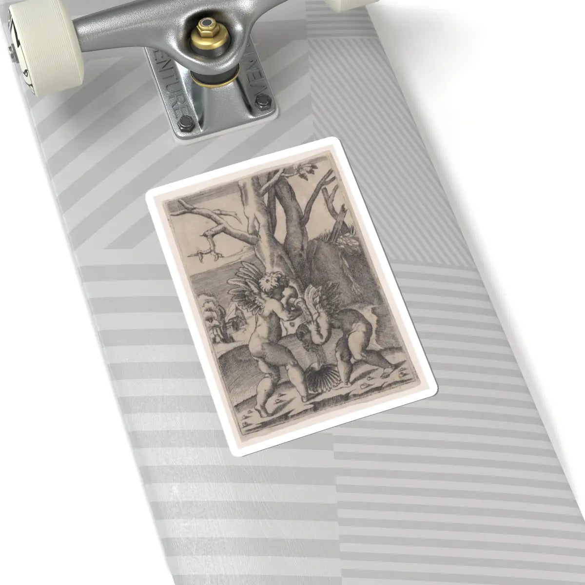 SKU:TSS-STICK-GSTVNZ-6X6-116 Sizes:6" × 6" Types:White