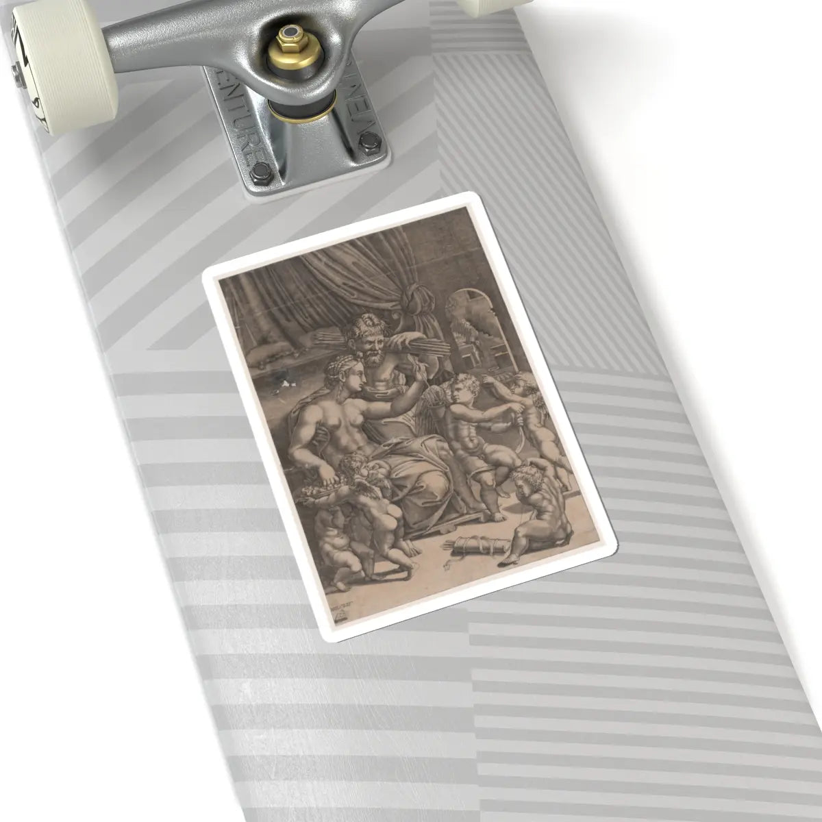 SKU:TSS-STICK-GSTVNZ-6X6-121 Sizes:6" × 6" Types:White
