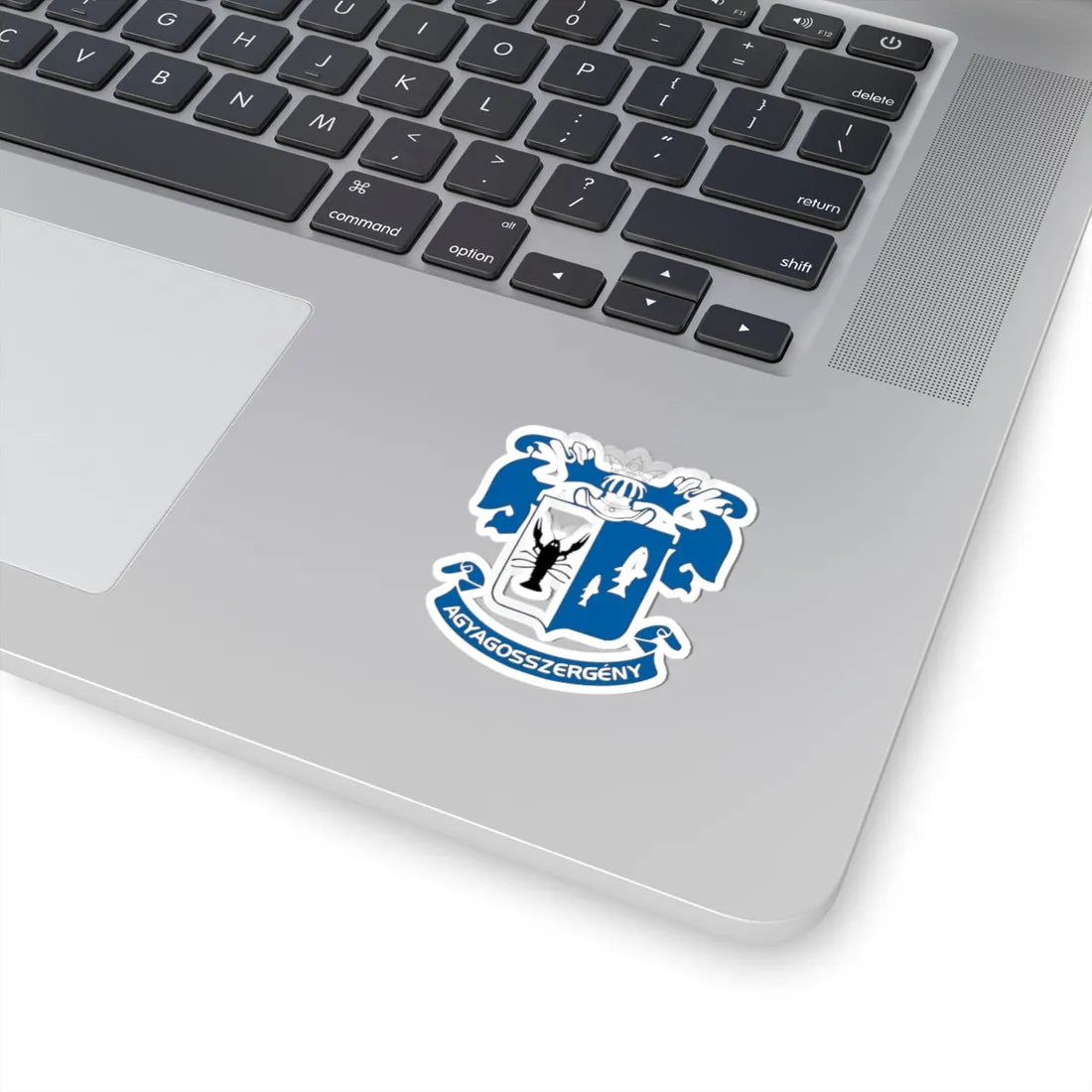 Agyagosszergény címere (Hungary) (Coat of Arms) STICKER Vinyl Kiss-Cut Decal - The Sticker Space