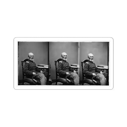 A.H. White (U.S. Civil War) STICKER Vinyl Kiss-Cut Decal 3 Inch White - The Sticker Space