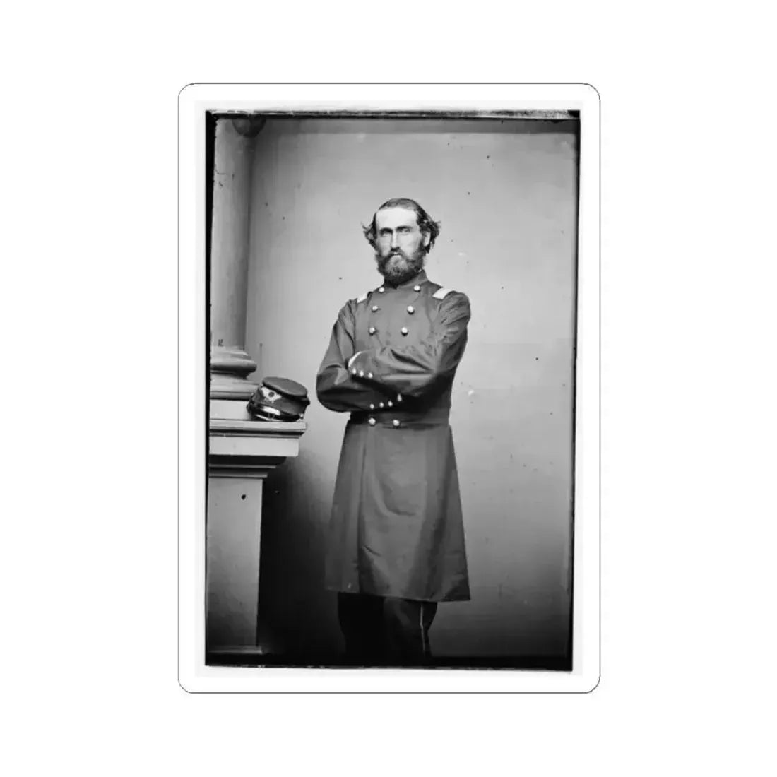 A.I. Harrison, 22Nd Ind (U.S. Civil War) STICKER Vinyl Kiss-Cut Decal 2 Inch White - The Sticker Space