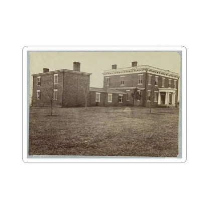 Aiken's House, James River, Va. 001 (U.S. Civil War) STICKER Vinyl Kiss-Cut Decal 3 Inch White - The Sticker Space