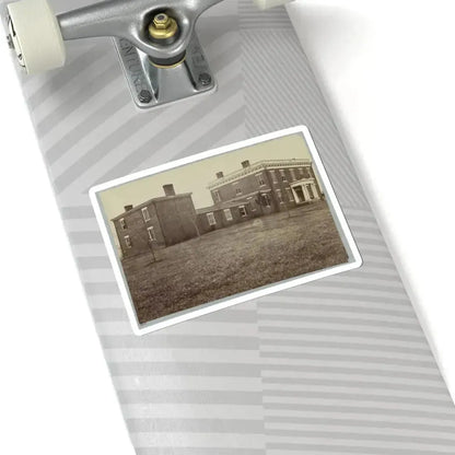 Aiken's House, James River, Va. 001 (U.S. Civil War) STICKER Vinyl Kiss-Cut Decal - The Sticker Space