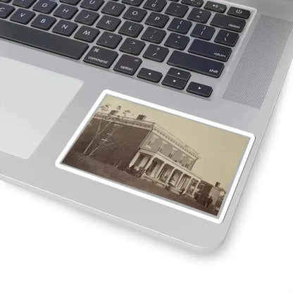 Aiken's House, James River, Va. 002(2) (U.S. Civil War) STICKER Vinyl Kiss-Cut Decal - The Sticker Space