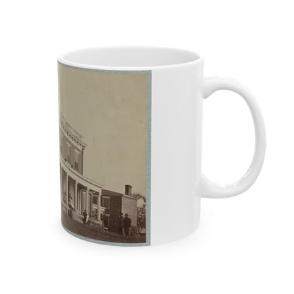 Aiken's House, James River, Va. 002(2) (U.S. Civil War) White Coffee Mug