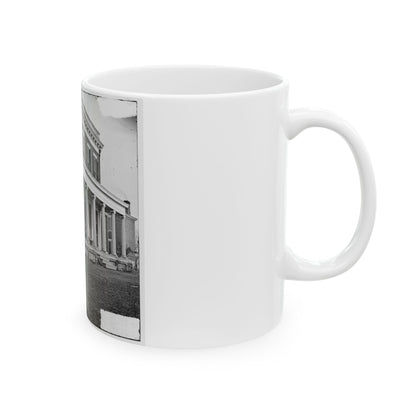 Aiken's Landing, Virginia (Vicinity). Aiken House On James River (U.S. Civil War) White Coffee Mug