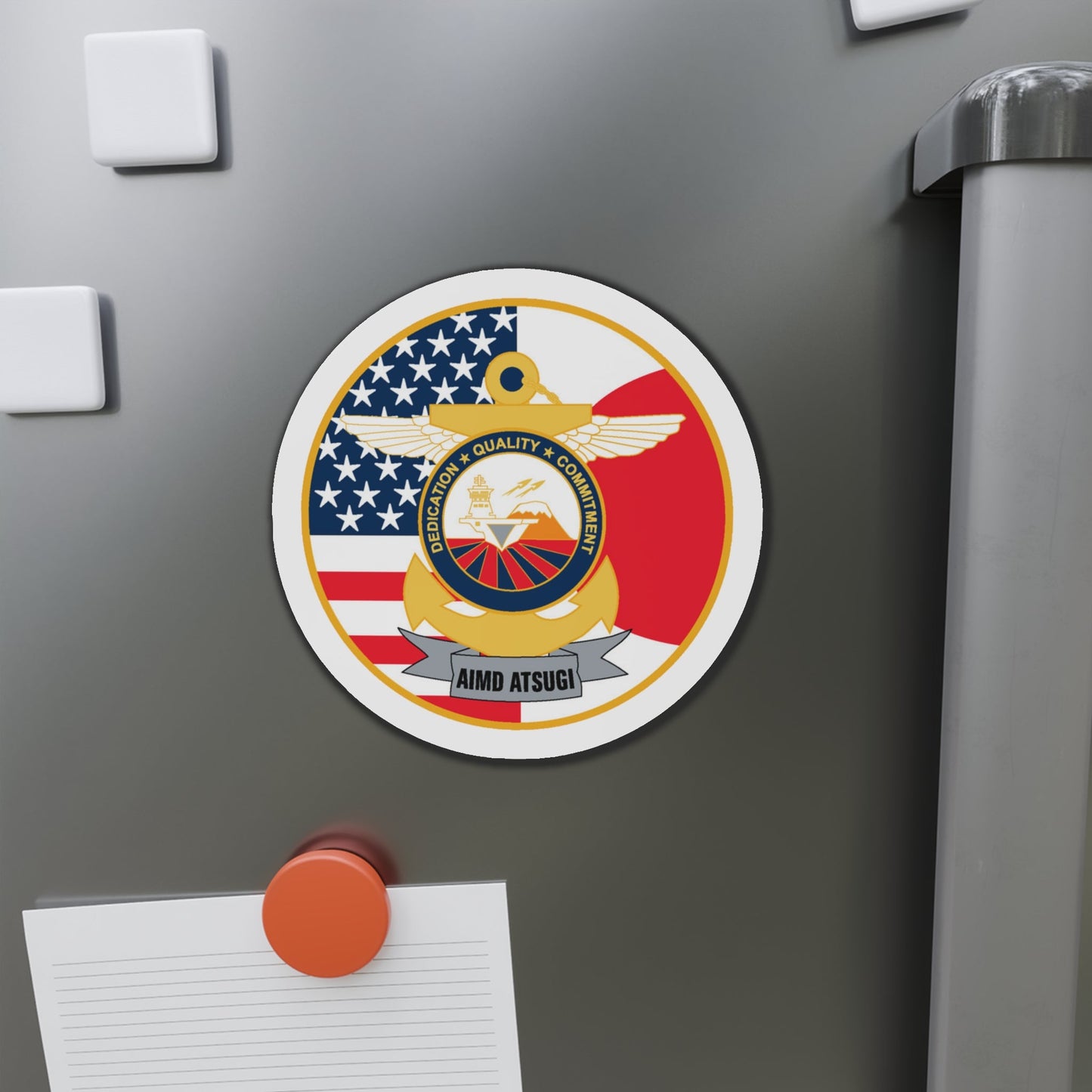 AIMD ATSUGI Command (U.S. Navy) Die-Cut Magnet-The Sticker Space