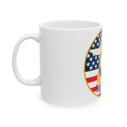 AIMD ATSUGI Command (U.S. Navy) White Coffee Mug-The Sticker Space