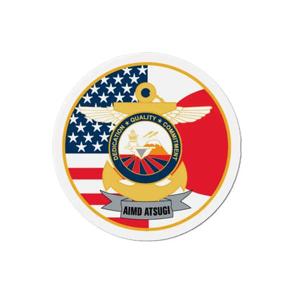 AIMD ATSUGI Command (U.S. Navy) Refrigerator Magnet 2 Inch - The Sticker Space