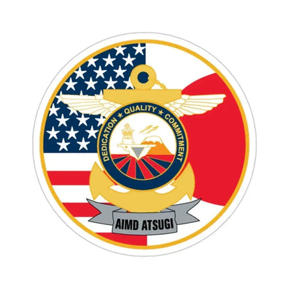 AIMD ATSUGI Command (U.S. Navy) STICKER Vinyl Die-Cut Decal - The Sticker Space