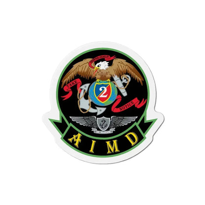 AIMD Two (U.S. Navy) Refrigerator Magnet 3 Inch - The Sticker Space