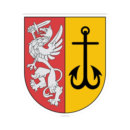 Ainazi COA (Latvia) (Coat of Arms) STICKER Vinyl Kiss-Cut Decal 2 Inch White - The Sticker Space