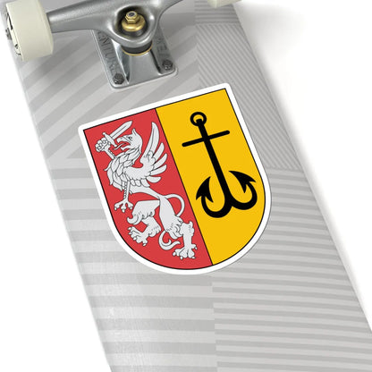 Ainazi COA (Latvia) (Coat of Arms) STICKER Vinyl Kiss-Cut Decal - The Sticker Space