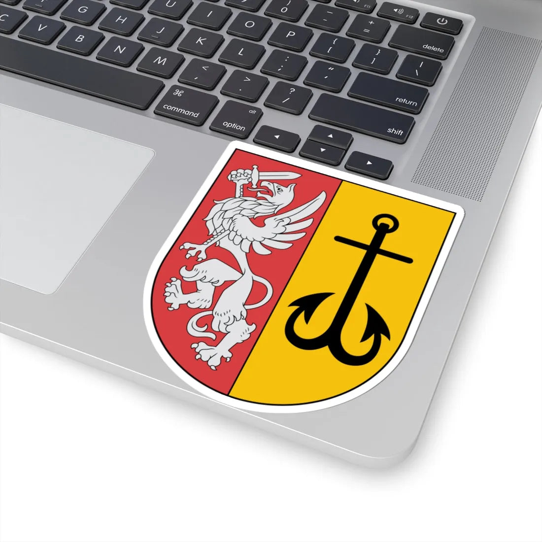Ainazi COA (Latvia) (Coat of Arms) STICKER Vinyl Kiss-Cut Decal - The Sticker Space