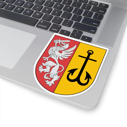 Ainazi COA (Latvia) (Coat of Arms) STICKER Vinyl Kiss-Cut Decal - The Sticker Space