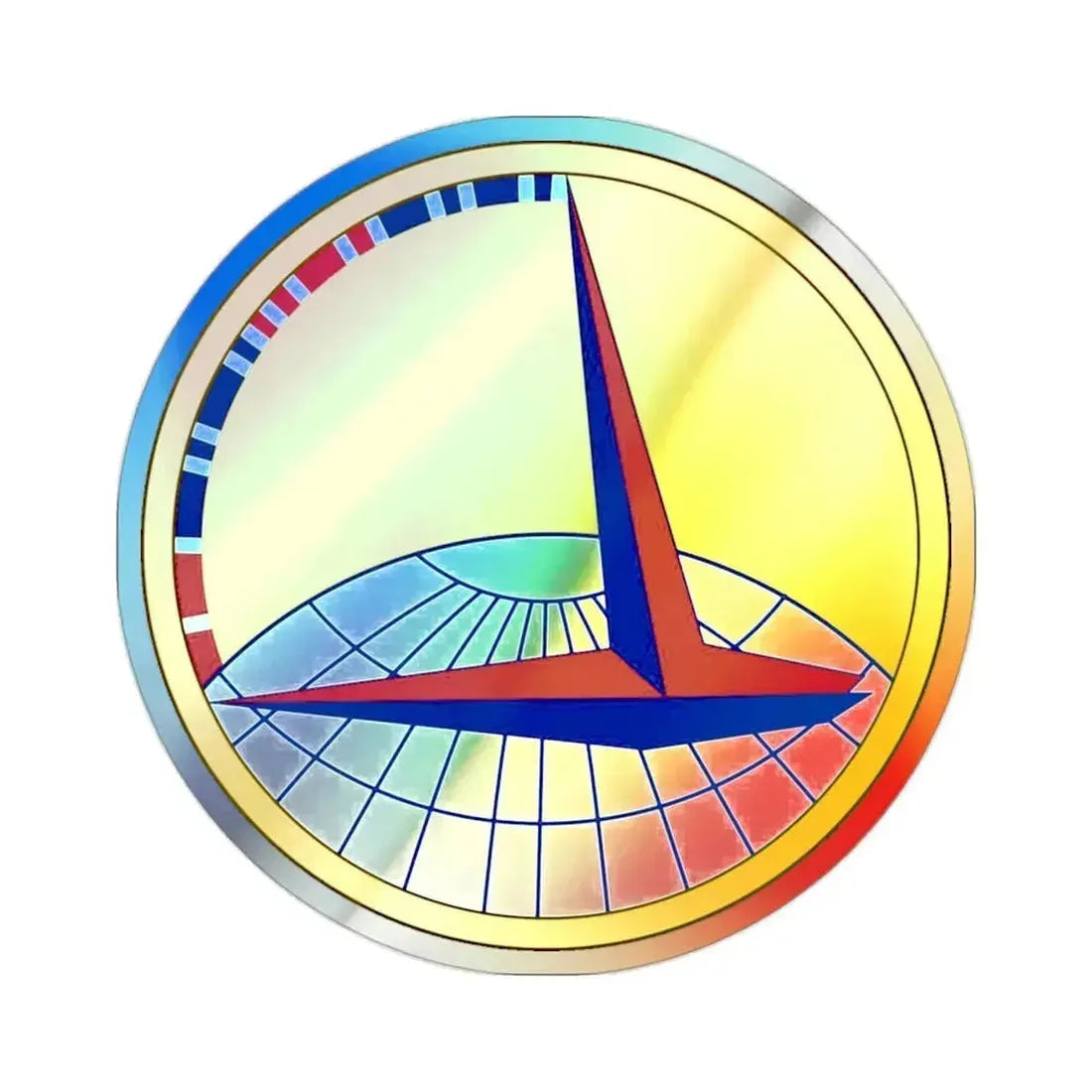 Air Corps Ferrying Command (U.S. Army) Holographic STICKER Die-Cut Vinyl Decal 2 Inch Holographic - The Sticker Space