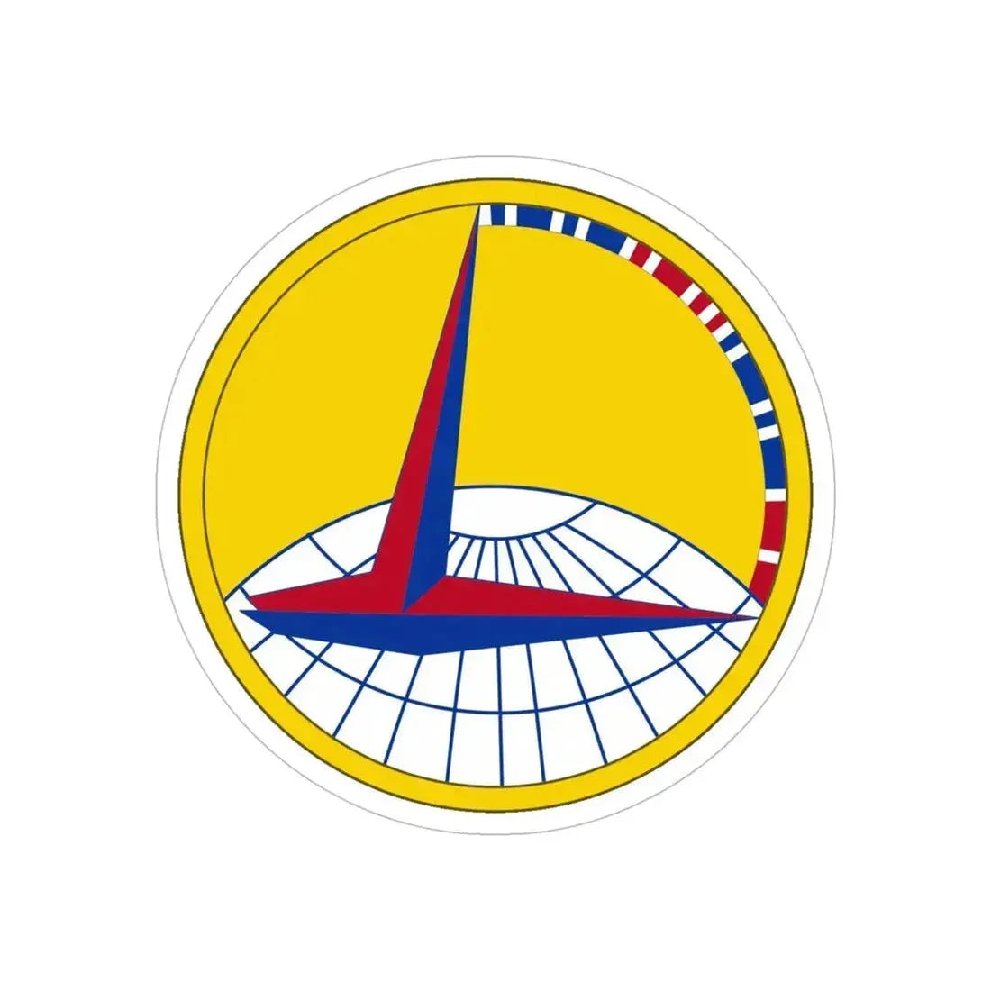 Air Corps Ferrying Command (U.S. Army) REVERSE PRINT Transparent Die-Cut STICKER - The Sticker Space