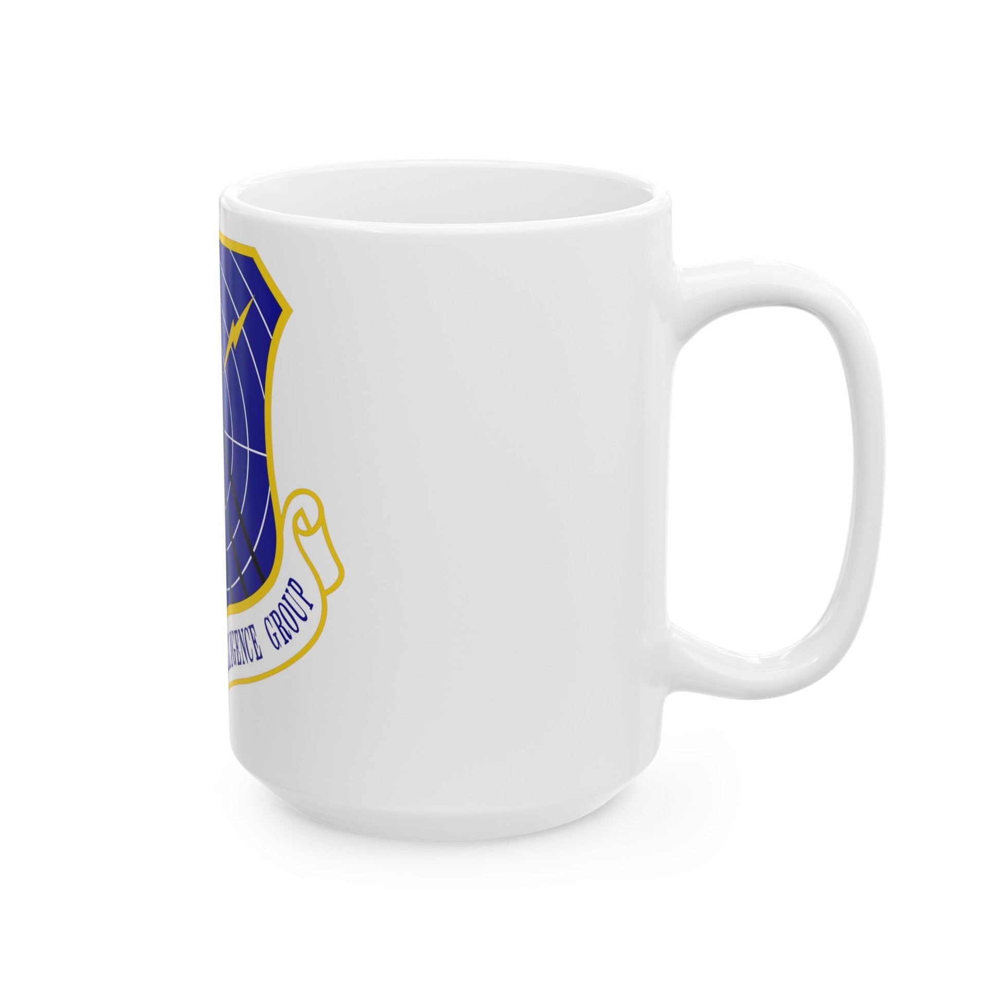 Air & Cyberspace Intelligence Group (U.S. Air Force) White Coffee Mug-The Sticker Space