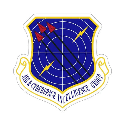 Air & Cyberspace Intelligence Group (U.S. Air Force) STICKER Vinyl Die-Cut Decal 4 Inch - The Sticker Space