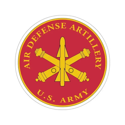 Air Defense Artillery Branch (U.S. Army) STICKER Vinyl Die-Cut Decal 4 Inch - The Sticker Space