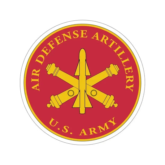 Air Defense Artillery Branch (U.S. Army) STICKER Vinyl Die-Cut Decal 6 Inch - The Sticker Space