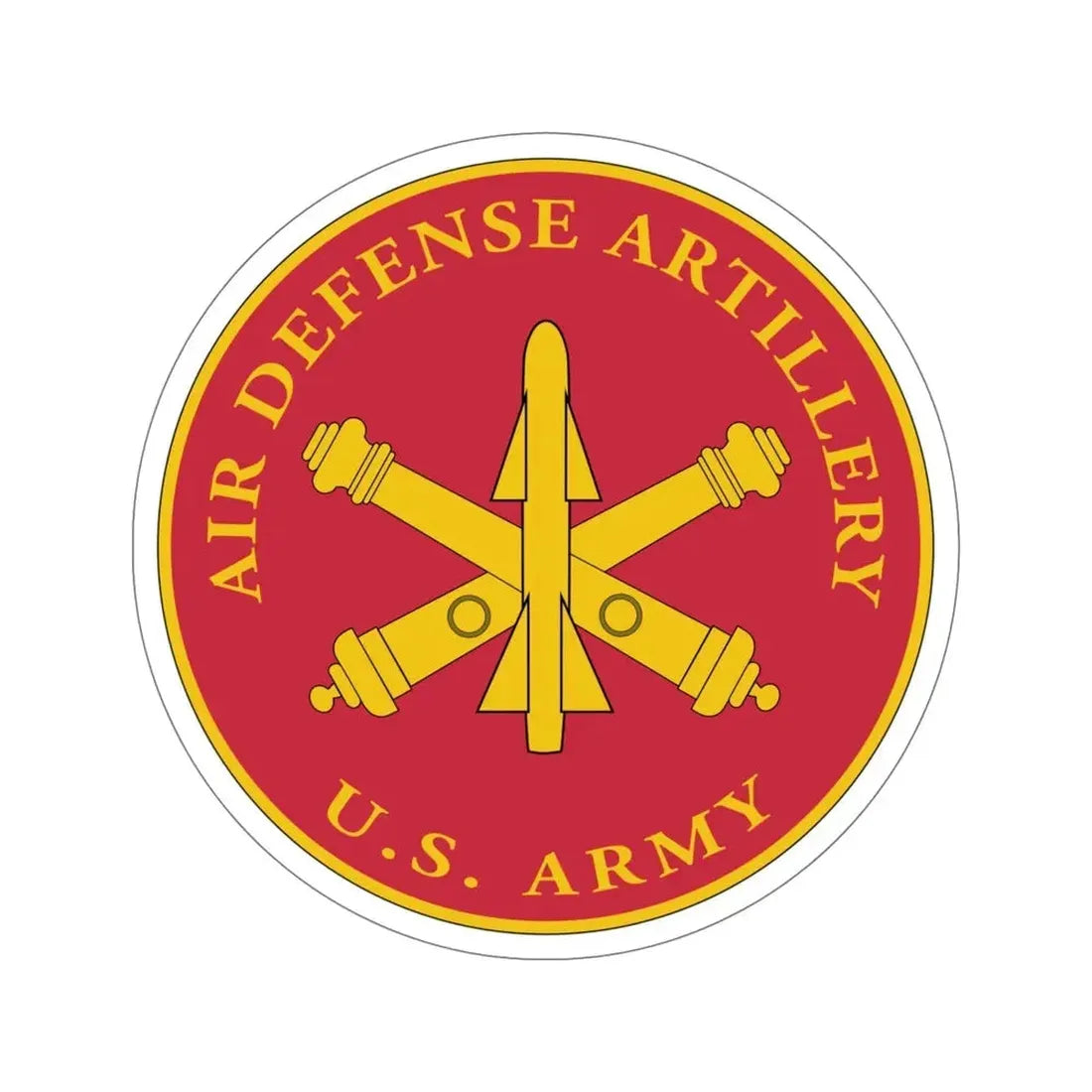 Air Defense Artillery Branch (U.S. Army) STICKER Vinyl Die-Cut Decal - The Sticker Space
