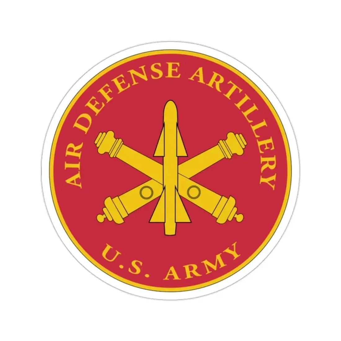 Air Defense Artillery Branch (U.S. Army) STICKER Vinyl Die-Cut Decal - The Sticker Space