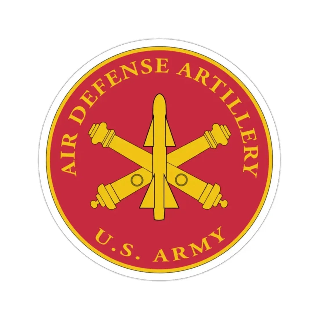 Air Defense Artillery Branch (U.S. Army) STICKER Vinyl Die-Cut Decal - The Sticker Space