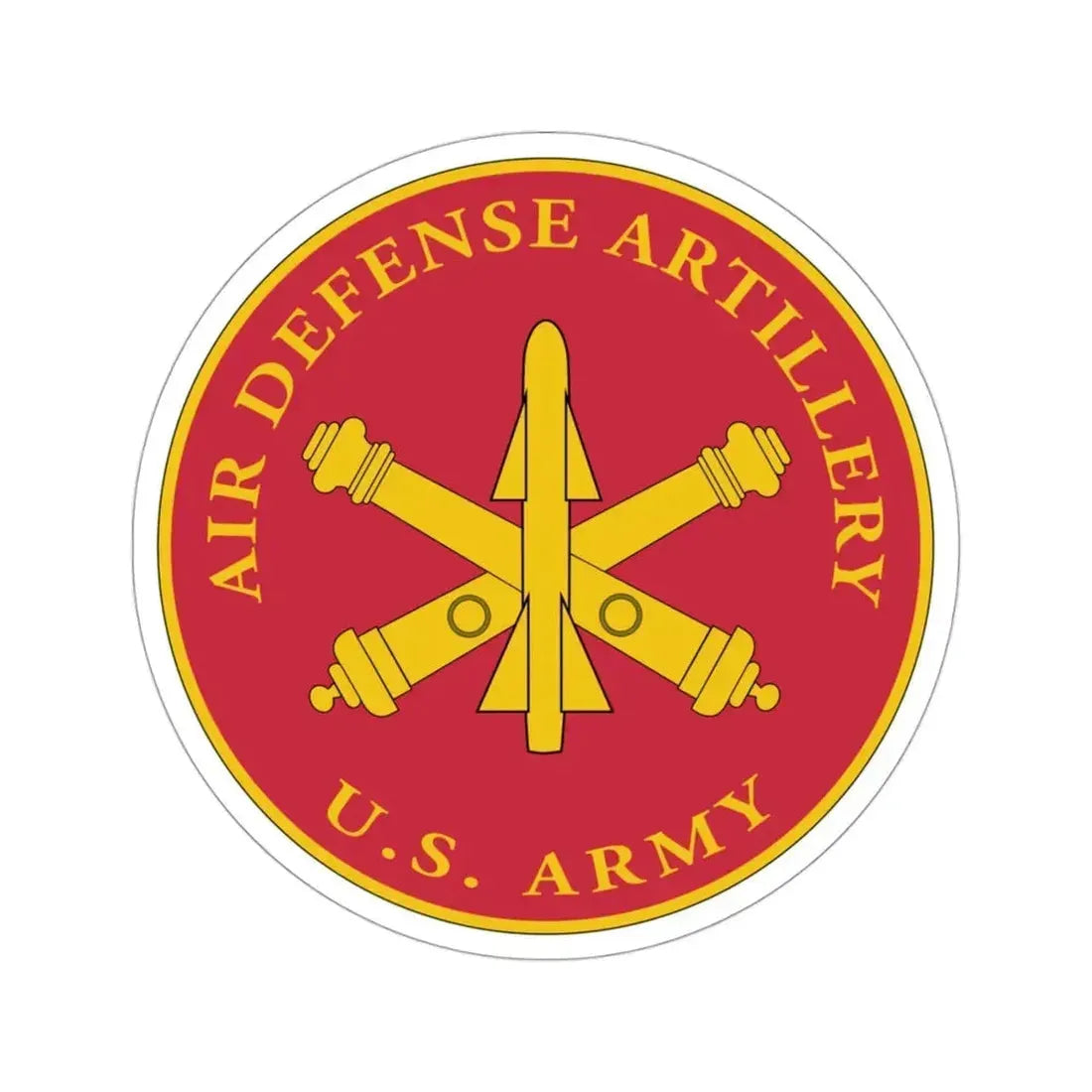 Air Defense Artillery Branch (U.S. Army) STICKER Vinyl Die-Cut Decal - The Sticker Space
