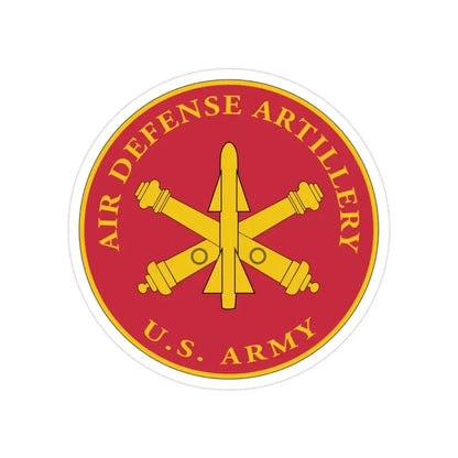 Air Defense Artillery Branch (U.S. Army) Transparent STICKER Die-Cut Vinyl Decal - The Sticker Space