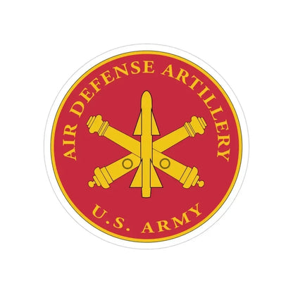 Air Defense Artillery Branch (U.S. Army) Transparent STICKER Die-Cut Vinyl Decal - The Sticker Space