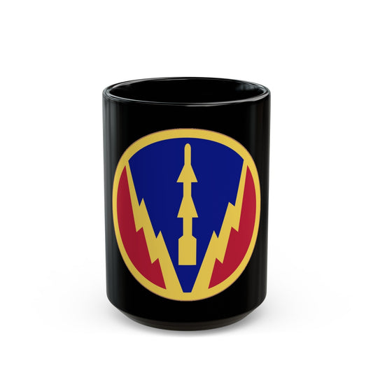 Air Defense Artillery Center and School (U.S. Army) Black Coffee Mug-15oz-The Sticker Space