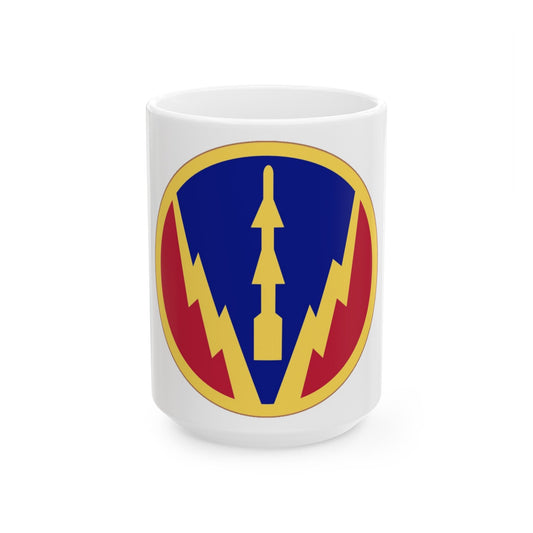 Air Defense Artillery Center and School (U.S. Army) White Coffee Mug-15oz-The Sticker Space