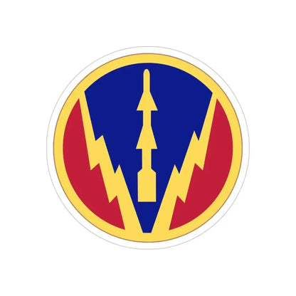 Air Defense Artillery Center and School (U.S. Army) REVERSE PRINT Transparent Die-Cut STICKER - The Sticker Space