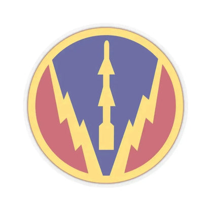 Air Defense Artillery Center and School (U.S. Army) STICKER Vinyl Kiss-Cut Decal 3 Inch Transparent - The Sticker Space