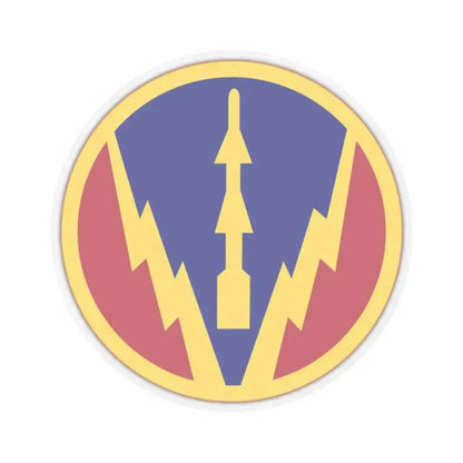 Air Defense Artillery Center and School (U.S. Army) STICKER Vinyl Kiss-Cut Decal 4 Inch Transparent - The Sticker Space