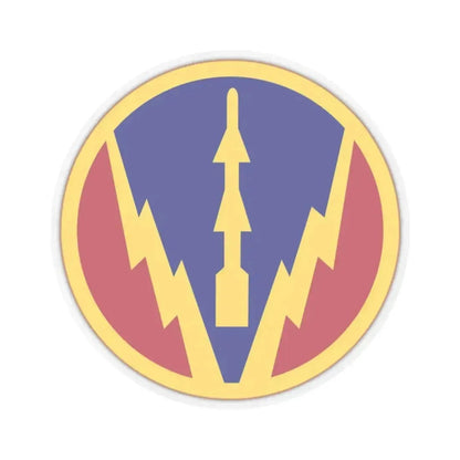 Air Defense Artillery Center and School (U.S. Army) STICKER Vinyl Kiss-Cut Decal 6 Inch Transparent - The Sticker Space